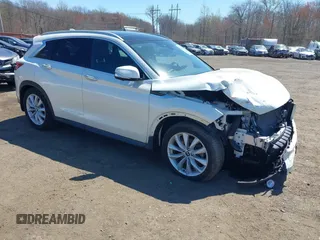 2019 Infiniti QX50 Essential with VIN 3PCAJ5M30KF113891, listed as a IAAI auction lot 42006449 with 49,138 mi miles and . Bid and sale history available at DreamBid. Image 1.