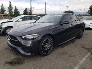 2023 Mercedes-Benz C 300 z VIN W1KAF4GB0PR128025, wystawiony jako Copart lot #45961914 z przebiegiem 9 609 mil mil oraz . Historia ofert i sprzedaży dostępna na DreamBid. Obrazek 1.
