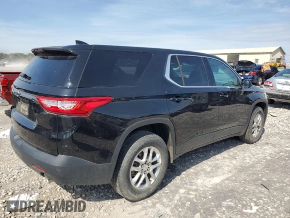 2019 Chevrolet Traverse LS with VIN 1GNEVFKW7KJ286798, listed as a Copart auction lot 69452524 with 51,112 mi miles and Salvage Title. Bid and sale history available at carsss.com. Image 3.