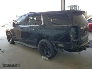 2023 Chevrolet Tahoe Commercial with VIN 1GNSCLED6PR451525, listed as a Copart auction lot 81989204 with 9,083 mi miles and Salvage Title. Bid and sale history available at carsss.com. Image 2.