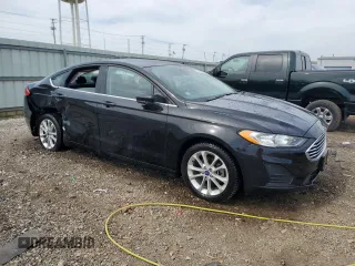 2020 Ford Fusion SE with VIN 3FA6P0LU6LR178414, listed as a Copart auction lot 55758625 with 38,102 mi miles and Salvage title. Bid and sale history available at DreamBid. Image 4.