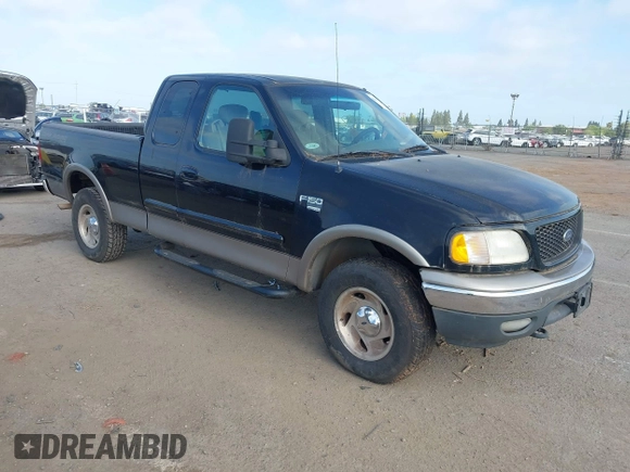 2001 Ford F-150 XL with VIN 1FTRX18L91NB17992, listed as a IAAI auction lot 42081755 with 1 mi miles. Bid and sale history available at carsss.com. Image 1.