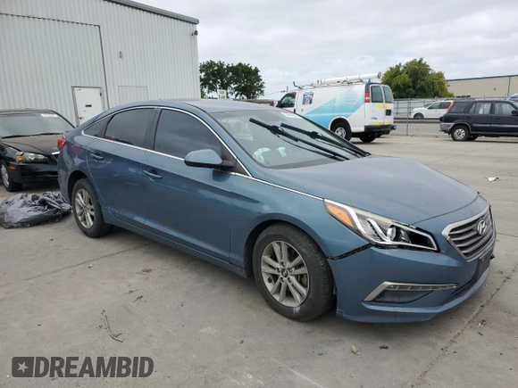 2015 Hyundai Sonata 2.4L SE with VIN 5NPE24AF8FH038856, listed as a Copart auction lot 54543965 with 206,522 mi miles and Salvage Title. Bid and sale history available at carsss.com. Image 4.