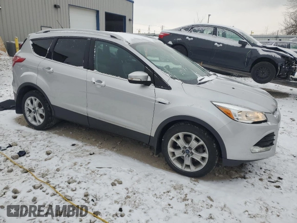 2015 Ford Escape Titanium with VIN 1FMCU0J95FUB26074, listed as a Copart auction lot 88052385 with 167,475 mi miles and Clean Title. Bid and sale history available at DreamBid. Image 4.