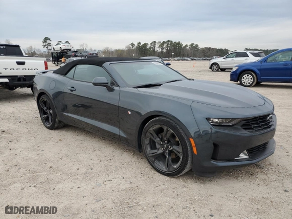 2023 Chevrolet Camaro 1LT with VIN 1G1FB3DS4P0133977, listed as a Copart auction lot 88048305 with 0 mi miles and Salvage Title. Bid and sale history available at carsss.com. Image 4.