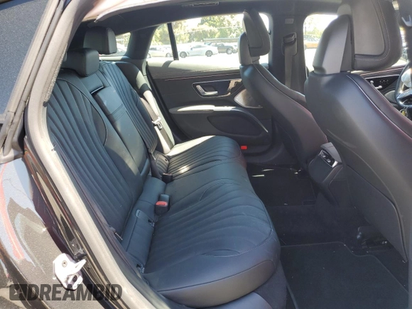 2023 Mercedes-Benz EQS with VIN W1KCG2DB2PA023497, listed as a Copart auction lot 61127224 with 0 mi miles and Salvage Title. Bid and sale history available at carsss.com. Image 10.