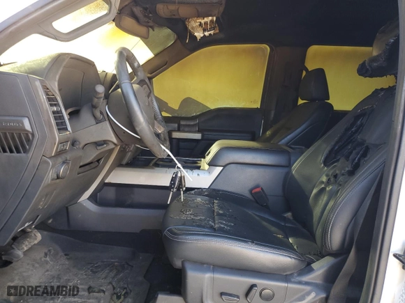 2022 Ford Super Duty F-250 SRW XL with VIN 1FT7W2BT5NEF75057, listed as a Copart auction lot 43730785 with 0 mi miles and Salvage Title. Bid and sale history available at carsss.com. Image 7.