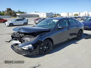 2024 Honda Accord EX-L with VIN 1HGCY2F68RA030188, listed as a Copart auction lot 57832355 with 14,596 mi miles and Salvage title. Bid and sale history available at DreamBid. Image 1.
