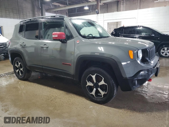 2020 Jeep Renegade Trailhawk with VIN ZACNJBC13LPL71278, listed as a Copart auction lot 61241775 with 66,546 mi miles and Clean title. Bid and sale history available at DreamBid. Image 4.