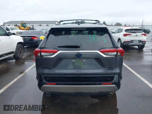 2024 Toyota RAV4 Hybrid XSE with VIN JTME6RFV3RD560533, listed as a IAAI auction lot 41756351 with 1 mi miles. Bid and sale history available at carsss.com. Image 17.