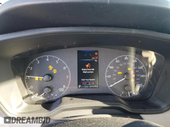 2023 Toyota Corolla Cross L z VIN 7MUAAAAG4PV060069, wystawiony jako Copart lot #51700565 z przebiegiem 20 324 mil mil oraz Szkoda całkowita • Salvage title. Historia ofert i sprzedaży dostępna na DreamBid. Obrazek 9.