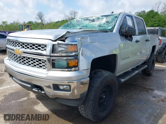 2014 Chevrolet Silverado 1500 LT with VIN 3GCUKREC3EG456385, listed as a IAAI auction lot 41931312 with 62,616 mi miles and . Bid and sale history available at DreamBid. Image 2.