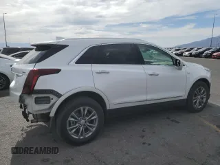 2021 Cadillac XT5 FWD Premium Luxury with VIN 1GYKNCRS0MZ110560, listed as a Copart auction lot 52779575 with 44,559 mi miles and Salvage title. Bid and sale history available at DreamBid. Image 3.