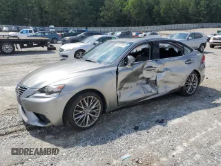 2014 Lexus IS 250 with VIN JTHBF1D24E5004845, listed as a Copart auction lot 59974135 with 190,251 mi miles and Salvage title. Bid and sale history available at DreamBid. Image 1.