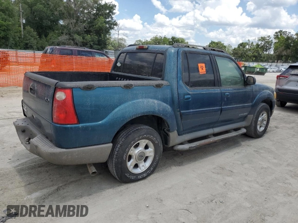 2001 Ford Explorer Sport Trac with VIN 1FMZU67E91UB88054, listed as a Copart auction lot 58401815 with 229,263 mi miles and Clean title. Bid and sale history available at DreamBid. Image 3.