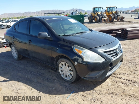2015 Nissan Versa SV with VIN 3N1CN7AP4FL938911, listed as a IAAI auction lot 42596683 with 130,597 mi miles and . Bid and sale history available at DreamBid. Image 1.