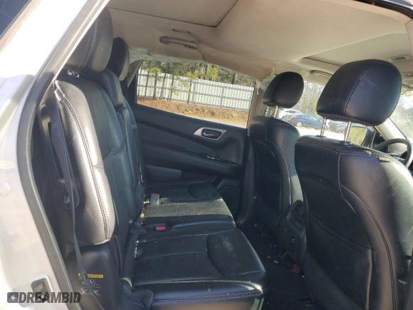 2017 Nissan Pathfinder SL with VIN 5N1DR2MN6HC912100, listed as a Copart auction lot 49237005 with 92,173 mi miles and Salvage Title. Bid and sale history available at carsss.com. Image 11.