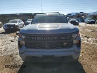 2024 Chevrolet Silverado 1500 Custom with VIN 3GCPDBEK6RG223886, listed as a Copart auction lot 41751785 with 23,300 mi miles and Salvage Title. Bid and sale history available at DreamBid. Image 5.
