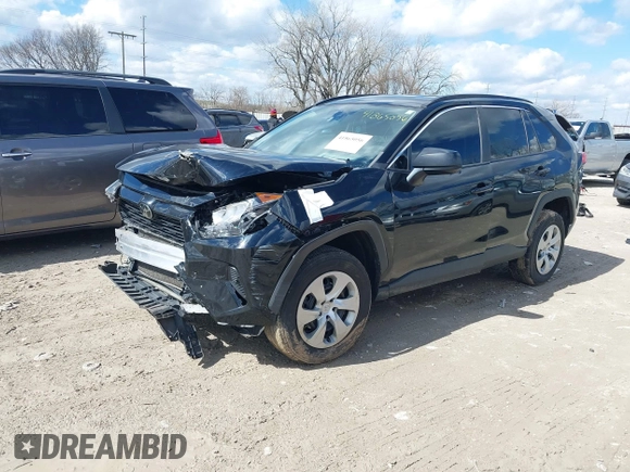 2020 Toyota RAV4 LE with VIN 2T3H1RFV5LW075011, listed as a IAAI auction lot 41865056 with 134,482 mi miles and . Bid and sale history available at DreamBid. Image 2.