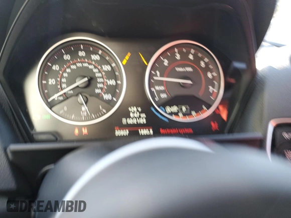2017 BMW 2 Series M240i xDrive with VIN WBA2G3C38HV641419, listed as a Copart auction lot 46278565 with 30,907 mi miles and Salvage Title. Bid and sale history available at carsss.com. Image 9.
