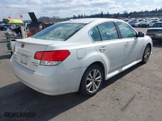 2013 Subaru Legacy 2.5i Limited with VIN 4S3BMBK69D3045047, listed as a IAAI auction lot 41756652 with 186,584 mi miles. Bid and sale history available at carsss.com. Image 4.