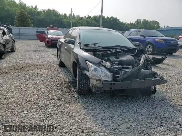 2014 Nissan Maxima S with VIN 1N4AA5AP1EC497162, listed as a Copart auction lot 59214435 with Not provided miles and Salvage title. Bid and sale history available at DreamBid. Image 12.