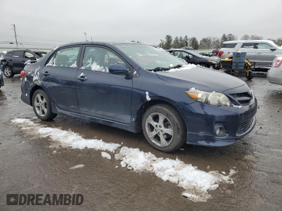 2011 Toyota Corolla L with VIN 2T1BU4EE9BC644226, listed as a Copart auction lot 44941525 with 78,612 mi miles and Salvage Title. Bid and sale history available at carsss.com. Image 4.