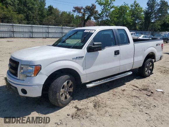 2014 Ford F-150 XL with VIN 1FTEX1CMXEFC47200, listed as a Copart auction lot 58397845 with Not provided miles and Clean title. Bid and sale history available at DreamBid. Image 1.