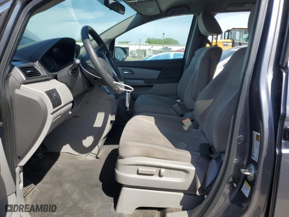 2014 Honda Odyssey LX with VIN 5FNRL5H29EB101385, listed as a Copart auction lot 53571095 with 137,067 mi miles and Salvage Title. Bid and sale history available at carsss.com. Image 7.