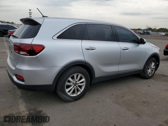 2019 Kia Sorento S with VIN 5XYPG4A51KG573210, listed as a Copart auction lot 49276015 with 100,989 mi miles and Salvage Title. Bid and sale history available at carsss.com. Image 3.