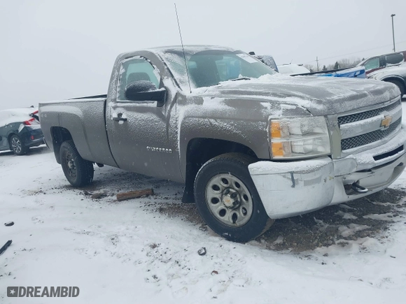 2013 Chevrolet Silverado 1500 Work Truck with VIN 1GCNKPEX1DZ195056, listed as a IAAI auction lot 41401746 with 168,209 mi miles. Bid and sale history available at carsss.com. Image 1.