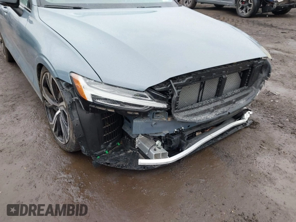 2024 Volvo S60 Plus Dark Theme with VIN 7JRL12TL5RG289457, listed as a IAAI auction lot 41657372 with 1,640 mi miles and . Bid and sale history available at DreamBid. Image 17.