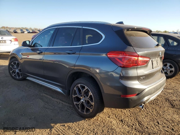 2022 BMW X1 xDrive28i with VIN WBXJG9C09N5U92203, listed as a Copart auction lot 76762314 with 16,780 mi miles and Salvage Title. Bid and sale history available at carsss.com. Image 2.