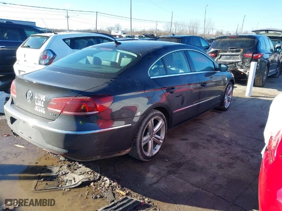 2013 Volkswagen CC Sport with VIN WVWBN7AN2DE524143, listed as a IAAI auction lot 41496924 with 121,372 mi miles. Bid and sale history available at carsss.com. Image 4.