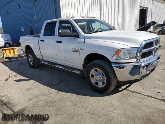 2018 Ram 2500 Tradesman with VIN 3C6UR5CJXJG377433, listed as a Copart auction lot 51590325 with 60,361 mi miles and Salvage title. Bid and sale history available at DreamBid. Image 4.