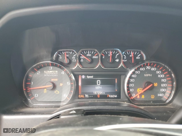 2016 GMC Sierra 1500 SLT with VIN 3GTU2NEJ3GG138390, listed as a Copart auction lot 50887505 with 187,294 mi miles and Salvage Title. Bid and sale history available at carsss.com. Image 9.