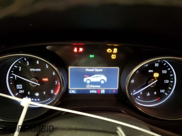 2022 Buick Encore GX Select with VIN KL4MMESL0NB128061, listed as a Copart auction lot 87652585 with 5,456 mi miles and Non repairable. Bid and sale history available at DreamBid. Image 9.