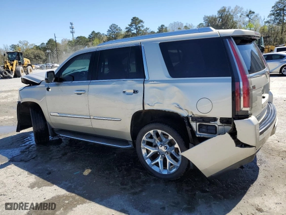 2016 Cadillac Escalade Luxury Collection with VIN 1GYS4BKJXGR175502, listed as a Copart auction lot 50012785 with 204,862 mi miles and Salvage Title. Bid and sale history available at carsss.com. Image 2.