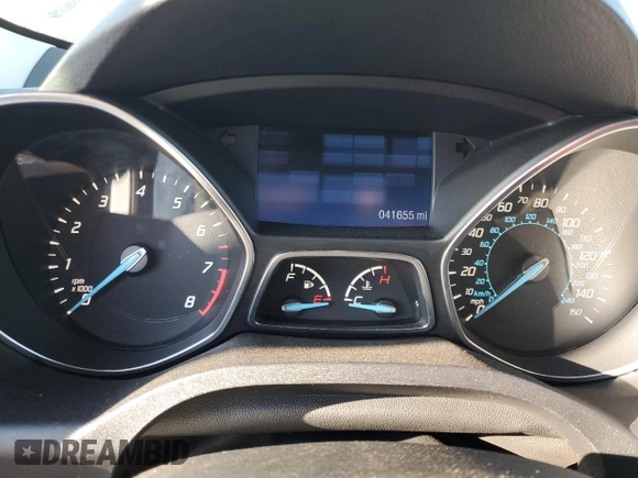 2013 Ford Escape S with VIN 1FMCU0F71DUC33370, listed as a Copart auction lot 49377235 with 41,655 mi miles and Salvage Title. Bid and sale history available at carsss.com. Image 9.