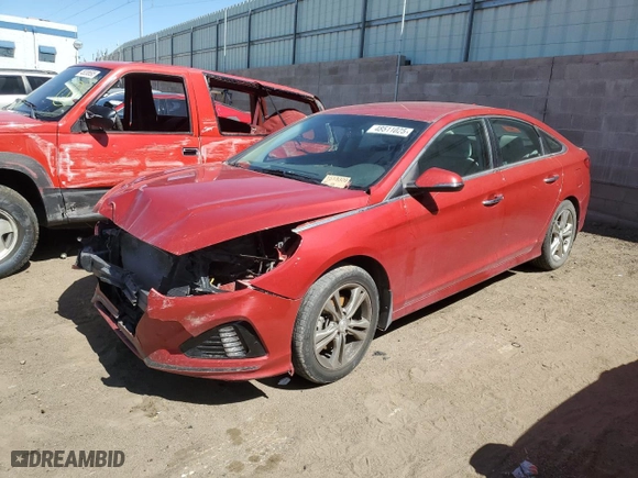 2019 Hyundai Sonata Sport with VIN 5NPE34AF5KH808762, listed as a Copart auction lot 48511025 with 0 mi miles and Clean Title. Bid and sale history available at carsss.com. Image 1.