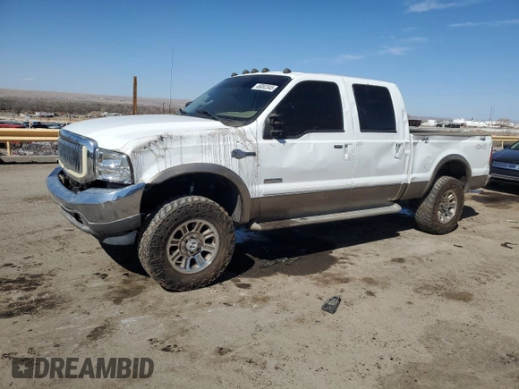 2006 Ford F-250 XL with VIN 1FTSW21P06EB62866, listed as a Copart auction lot 46083345 with 164,667 mi miles and Salvage Title. Bid and sale history available at DreamBid. Image 1.