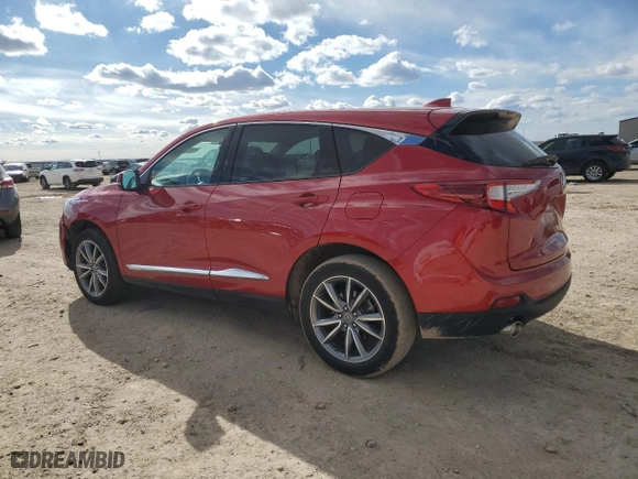 2019 Acura RDX w/Technology Pkg with VIN 5J8TC1H55KL003800, listed as a Copart auction lot 41853495 with 38,850 mi miles and Salvage Title. Bid and sale history available at carsss.com. Image 2.