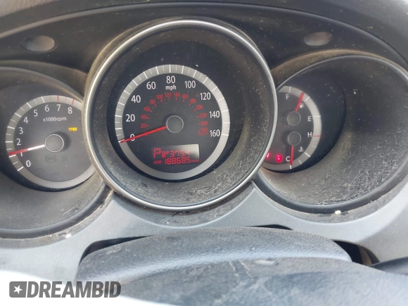 2010 Kia Optima LX z VIN KNAGG4A88A5435095, wystawiony jako IAAI lot #42085605 z przebiegiem 188 685 mil mil oraz . Historia ofert i sprzedaży dostępna na DreamBid. Obrazek 7.