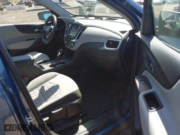 2024 Chevrolet Equinox LS with VIN 3GNAXHEG9RL366616, listed as a IAAI auction lot 42214696 with 8,132 mi miles and . Bid and sale history available at DreamBid. Image 5.