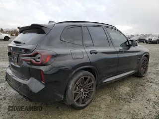 2023 BMW X3 M with VIN 5YM13EC02P9R76895, listed as a Copart auction lot 84182294 with 17,257 mi miles and Salvage Title. Bid and sale history available at carsss.com. Image 3.