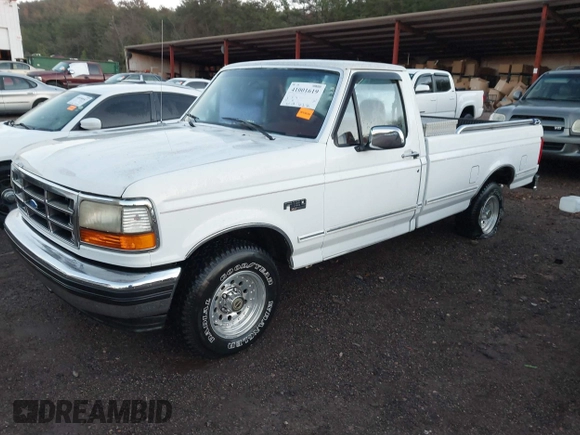 1995 Ford F-150 with VIN 2FTEF15N5SCA07150, listed as a IAAI auction lot 41001619 with 182,542 mi miles. Bid and sale history available at carsss.com. Image 2.