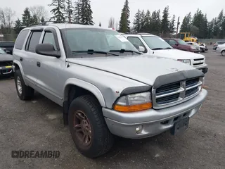 2003 Dodge Durango SLT with VIN 1D4HS48N23F544055, listed as a IAAI auction lot 41621126 with 186,678 mi miles and . Bid and sale history available at DreamBid. Image 1.