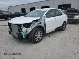2023 Chevrolet Equinox LT with VIN 3GNAXKEG7PS146214, listed as a Copart auction lot 42203105 with 7,156 mi miles and Salvage Title. Bid and sale history available at DreamBid. Image 1.