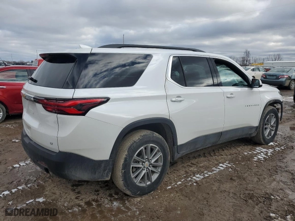2024 Chevrolet Traverse Limited LT Cloth with VIN 1GNETVKW5RJ128907, listed as a Copart auction lot 47834455 with 27,449 mi miles and Salvage Title. Bid and sale history available at carsss.com. Image 3.