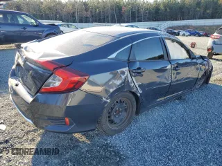 2019 Honda Civic LX with VIN 2HGFC2F62KH600818, listed as a Copart auction lot 50162865 with Not Provided miles and Salvage Title. Bid and sale history available at DreamBid. Image 3.